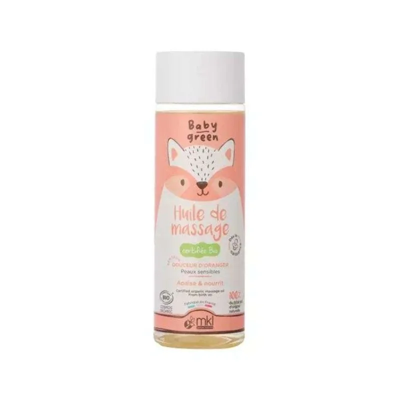 MKL Baby Green Huile de Massage Bio 100ml