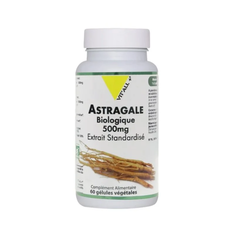 VIT’ALL+ ASTRAGALE 500MG 60 GELULES