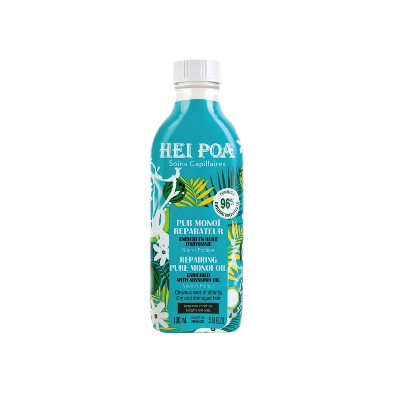 Hei Poa Pur monoi réparateur cheveux secs et abimés 100ml