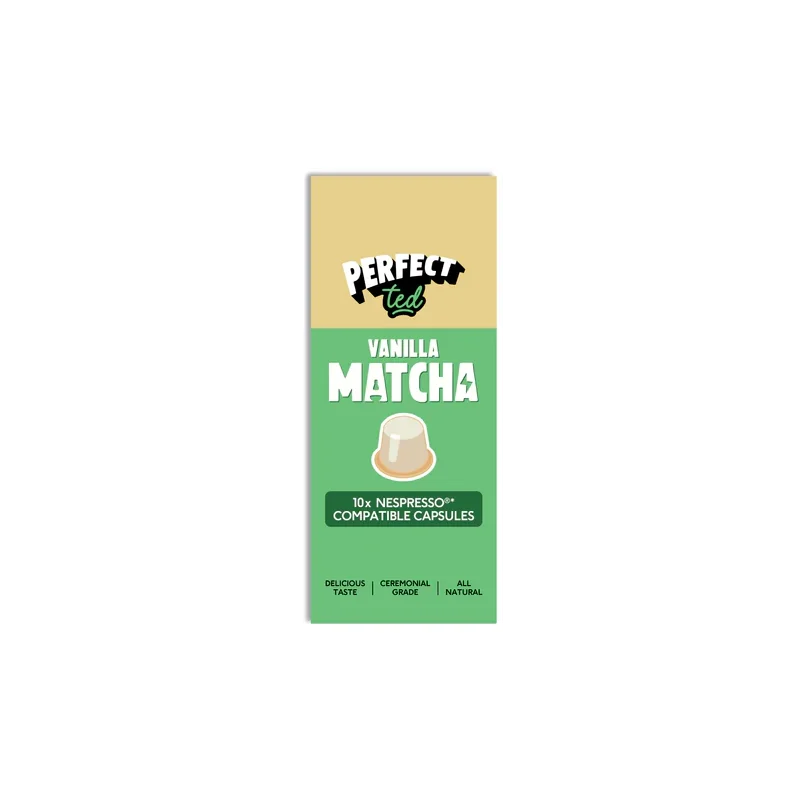 PERFECT TED CAPSULES MATCHA VANILLE 10*5