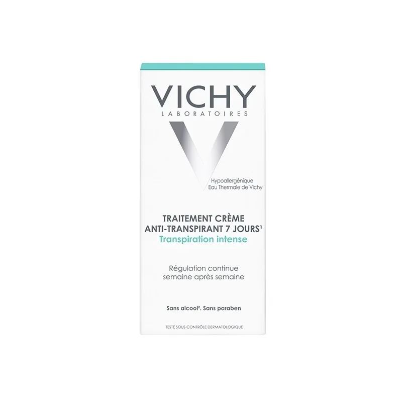 VICHY DEODORANT TRAITEMENT ANTI-TRANSPIRANT CREME 30ml 7 Jours
