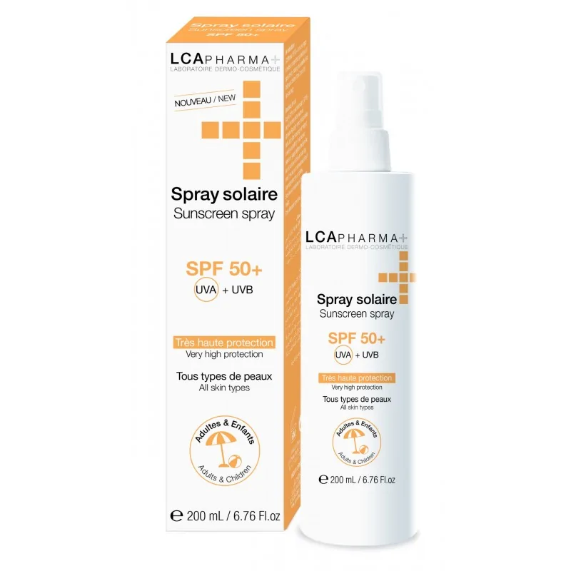 LCA PHARMA Spray solaire SPF 50+ 200ml