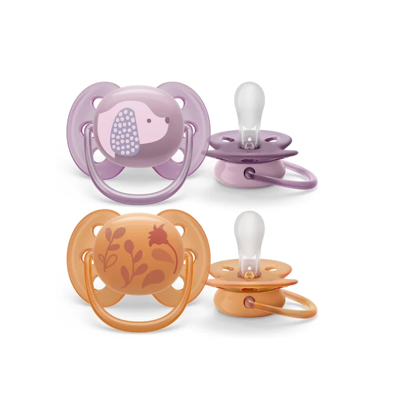 AVENT SUCETTE SOFT 6-18M GIRL SCF091/18