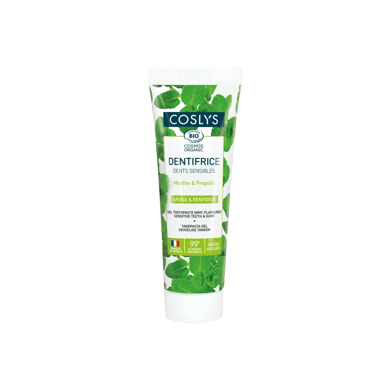 COSLYS DENTIFRICE SENSIBLE MENTHE PROPOLIS 75G