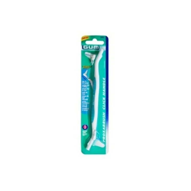 GUM MANCHE CLICK KIT PORTE BROSSE Avec 2 Brossettes 625