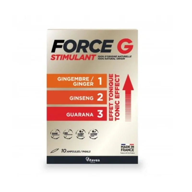 VITAVEA FORCE G STIMULANT 10 AMPOULES