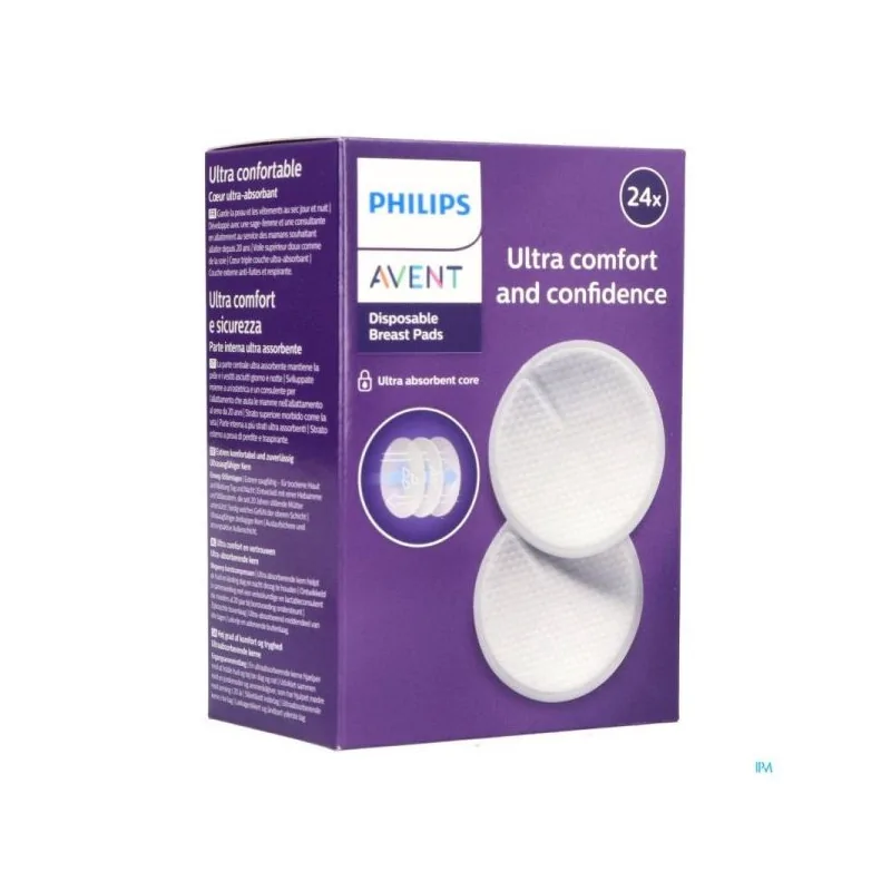 AVENT Coussinets Jetables Ultra Confort X24 - SCF254/24