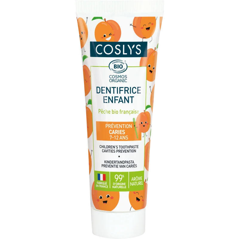 COSLYS GEL DENTIFRICE ENFANT PREV CARIE PECHE 50ML