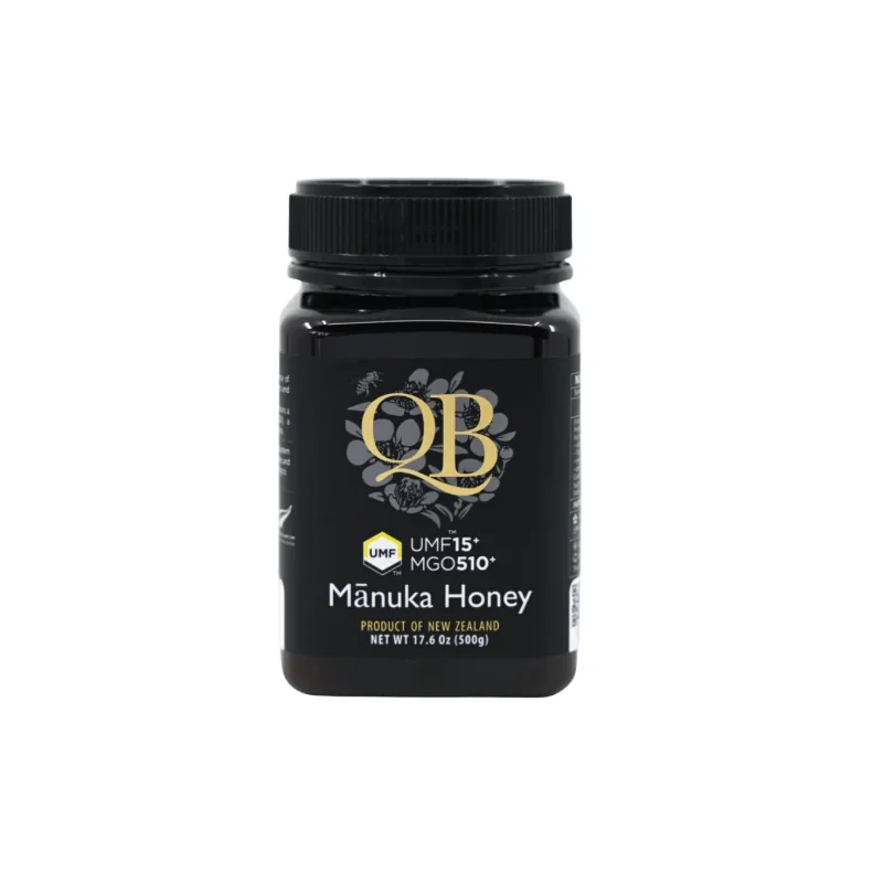 QB Manuka Miel Umf 15+ Mgo 510+ 500g