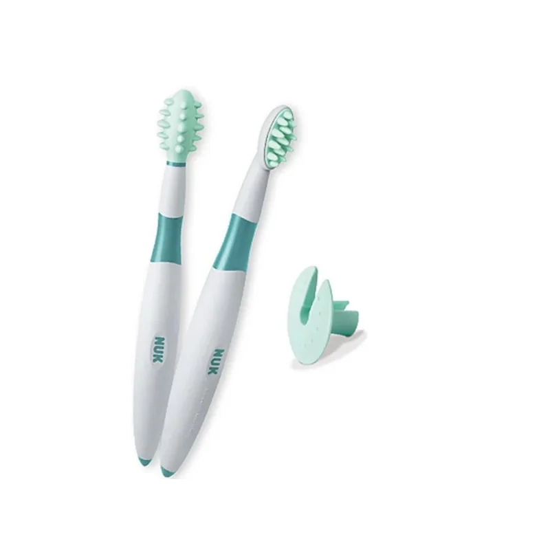NUK Set de brosses à dents éducatives 6+ Mois