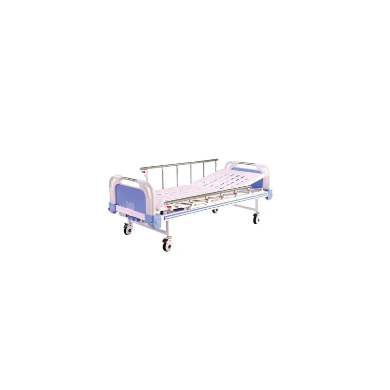 Lit manuel d’hospitalisation 1 position, une manivelle L8045