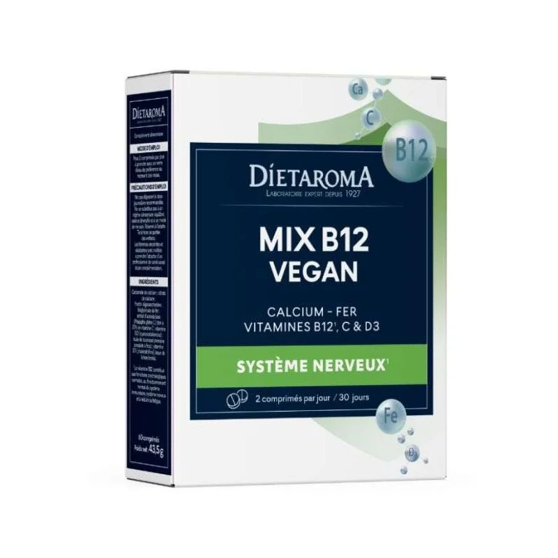 DIETAROMA Mix B12 Vegan - 60 comprimés