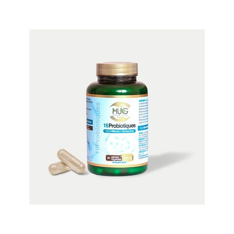 HUG 16 BIOTIQUES 30 GELULES 522 MG