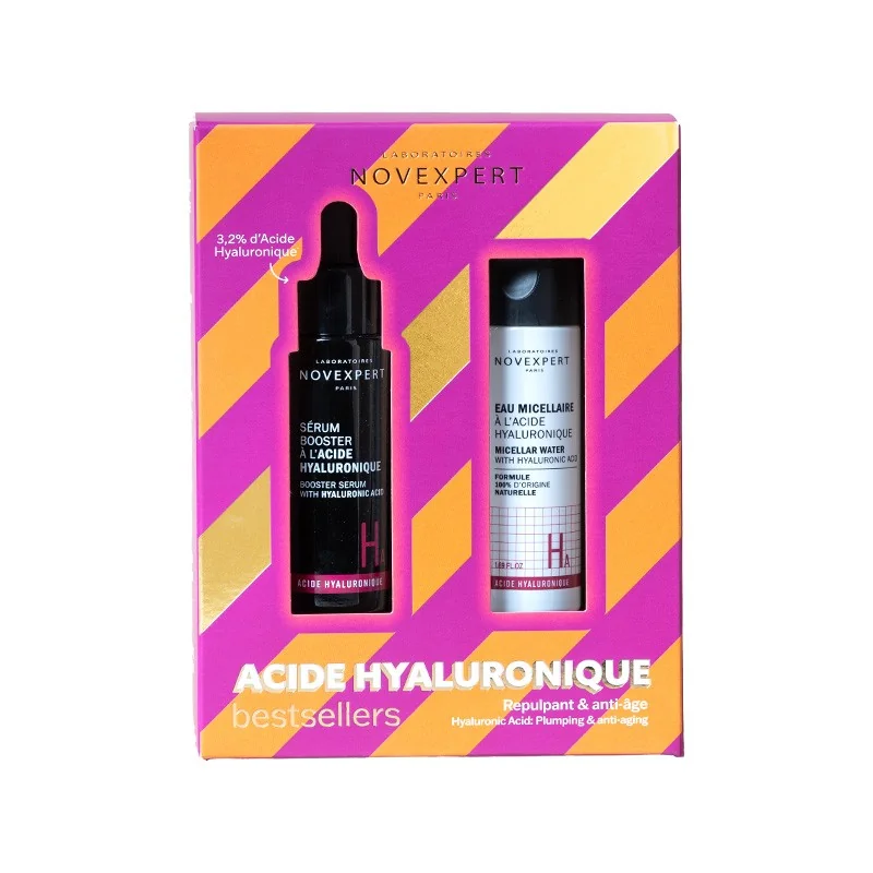 NOVEXPERT Coffret Booster AH+Eau Micellaire