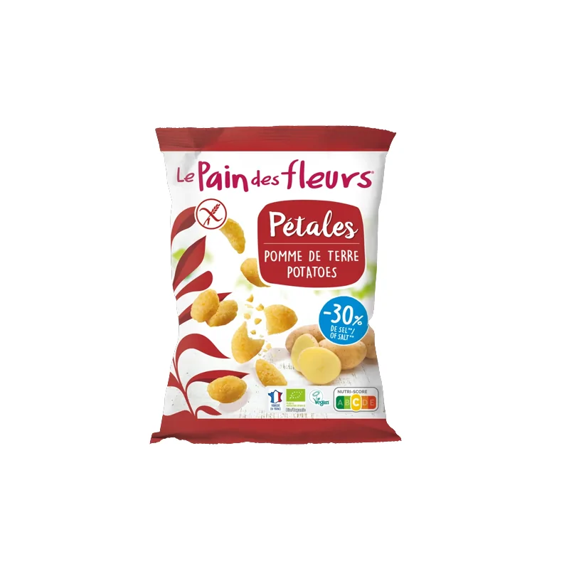 PAIN DES FLEURS PETALES POMMES DE TERRE 75G