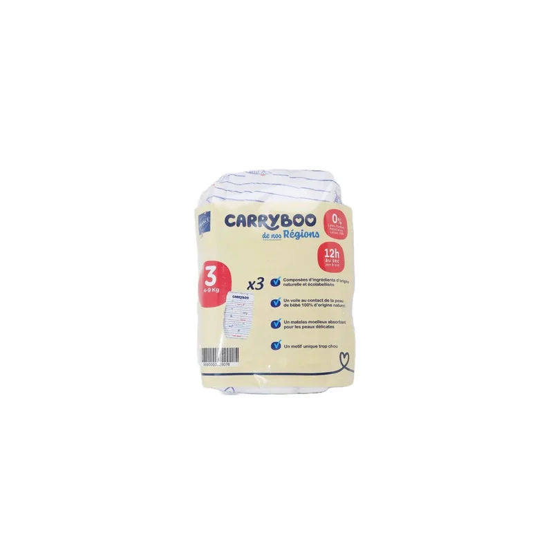 Carryboo COUCHES T3 4-9KG X3U