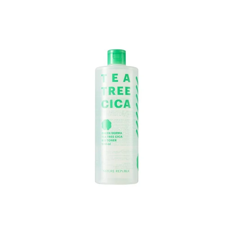 NATURE REPUBLIC Green Derma Tea Tree Cica BIG Toner 500 ml