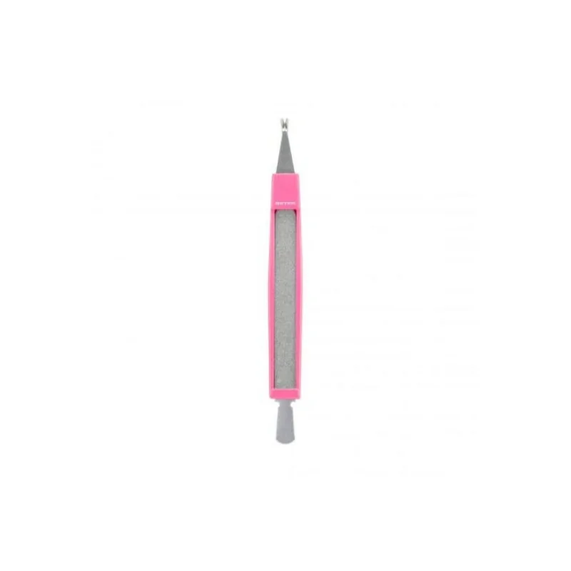 BETER COUPE CUTICULES A TRIPLE USAGE AVEC REPOUSSOIR ET LIME - 24018