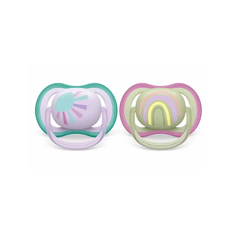 Avent Sucette Ultra Air 0-6m Girl Scf085/59