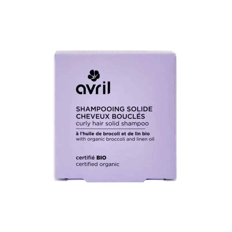 AVRIL SHAMPOOING SOLIDE CHEVEUX BOUCLES 60 G