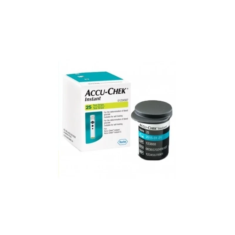 ACCU-CHEK INSTANT 25 bandellettes