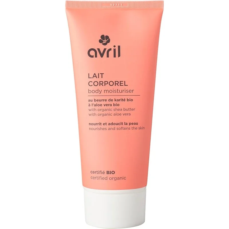 AVRIL LAIT CORPOREL 200 ML AU BEURRE DE KARITE ET A L ALOE VERA BIO 200 ML