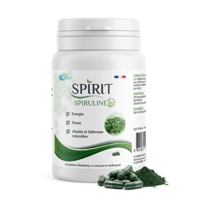 Spirit Spiruline 240 Comprimes