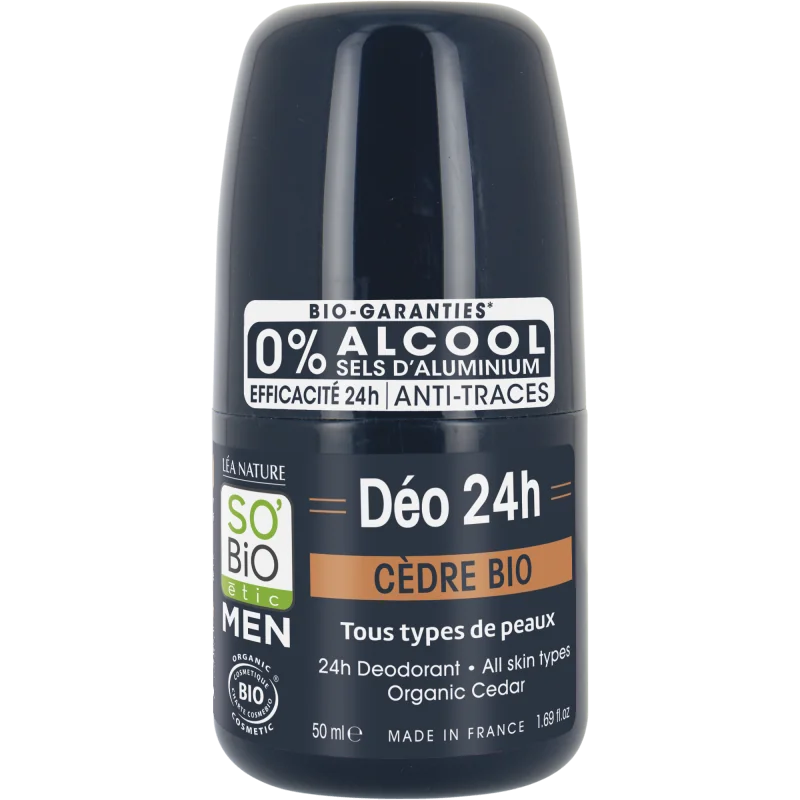 So Bio DEODORANT MEN CEDRE 50ML