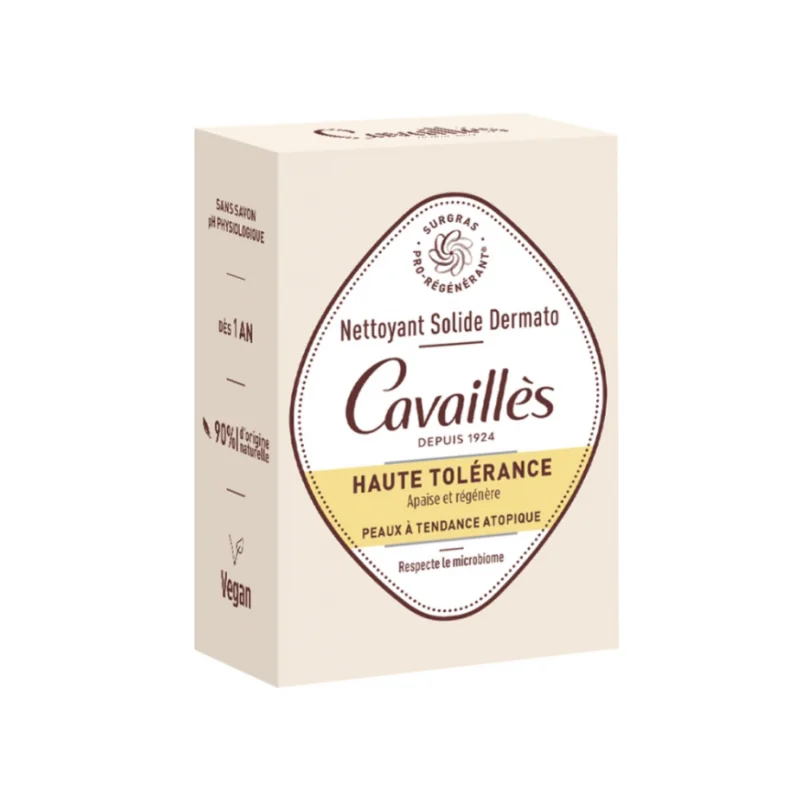 ROGE CAVAILLES NETTOYANT SOLIDE DERMATO HAUTE TOLERANCE PEAUX ATOPIQUES 100 G
