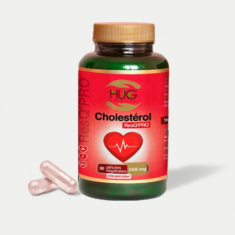 HUG CHOLESTEROL RESQ PRO 568 MG 30 GELULES
