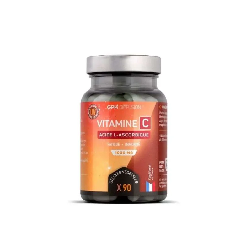 GPH DIFFUSION VITAMINE C L-ASCORBIQUE 1000MG 90 GELULES