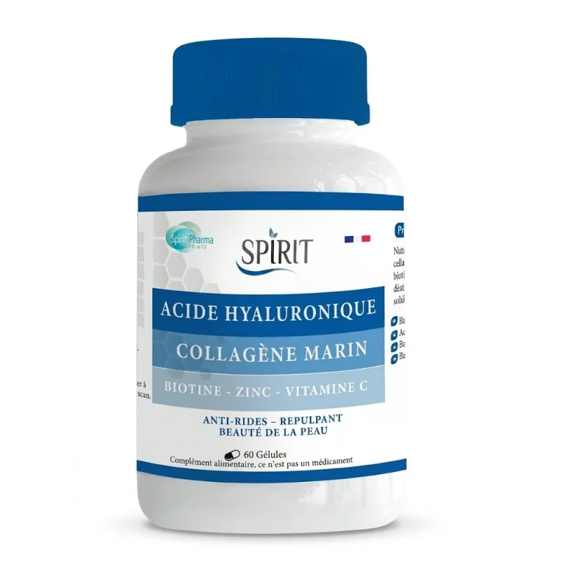 Spirit Acide Hyaluronique 60 Gelules