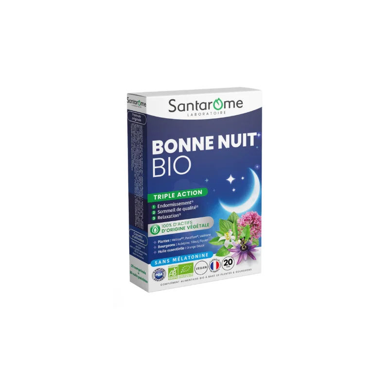 SANTAROME BONNE NUIT 20 COMPRIMES