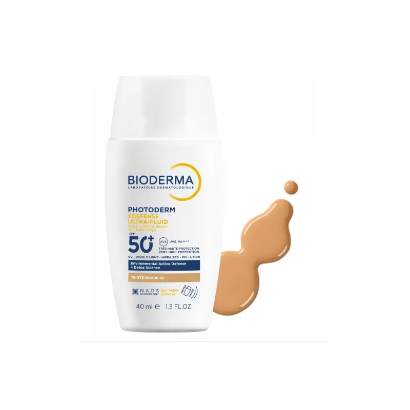 BIODERMA PHOTODERM XDEFENSE ULTRA FLUID SPF 50+ TEINTE 03 40 ML