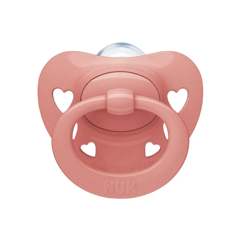Nuk Sucette en Silicone Signature 0-6 mois Rose
