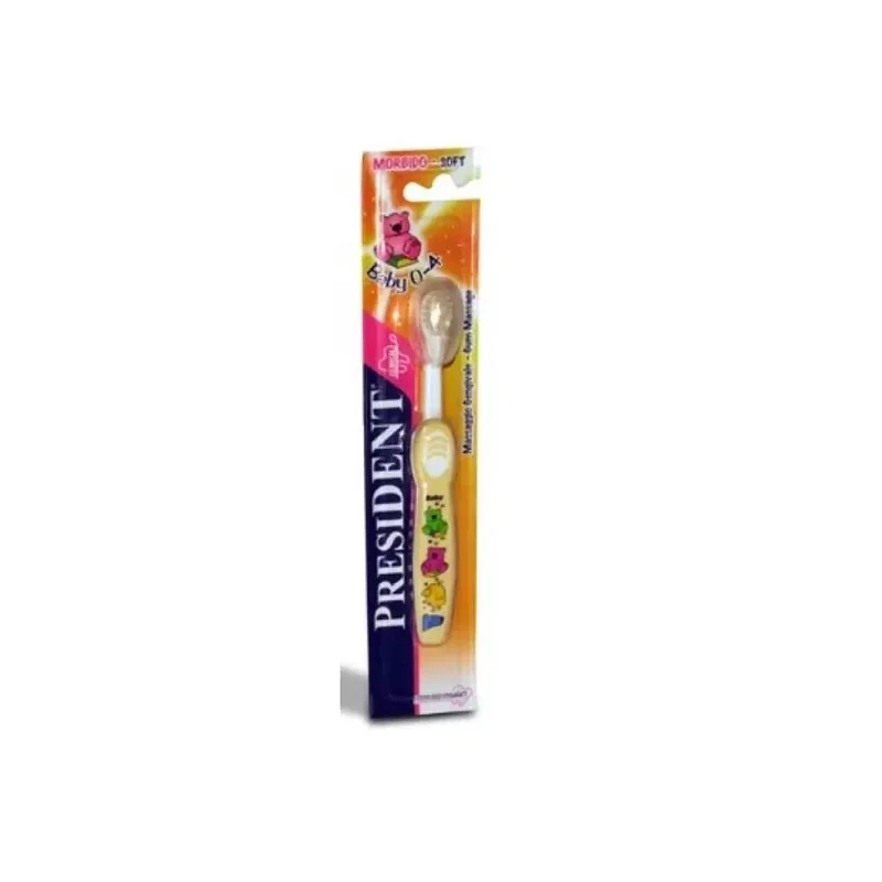 PRESIDENT BÉBÉ Brosse à Dents 0 - 4 ans
