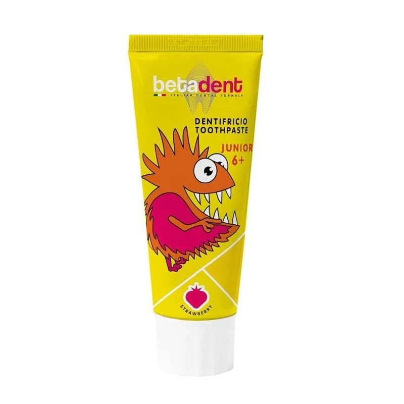 BETADENT DENTIFRICE JUNIOR 6ANS+ GOUT FRAISE 75 ML