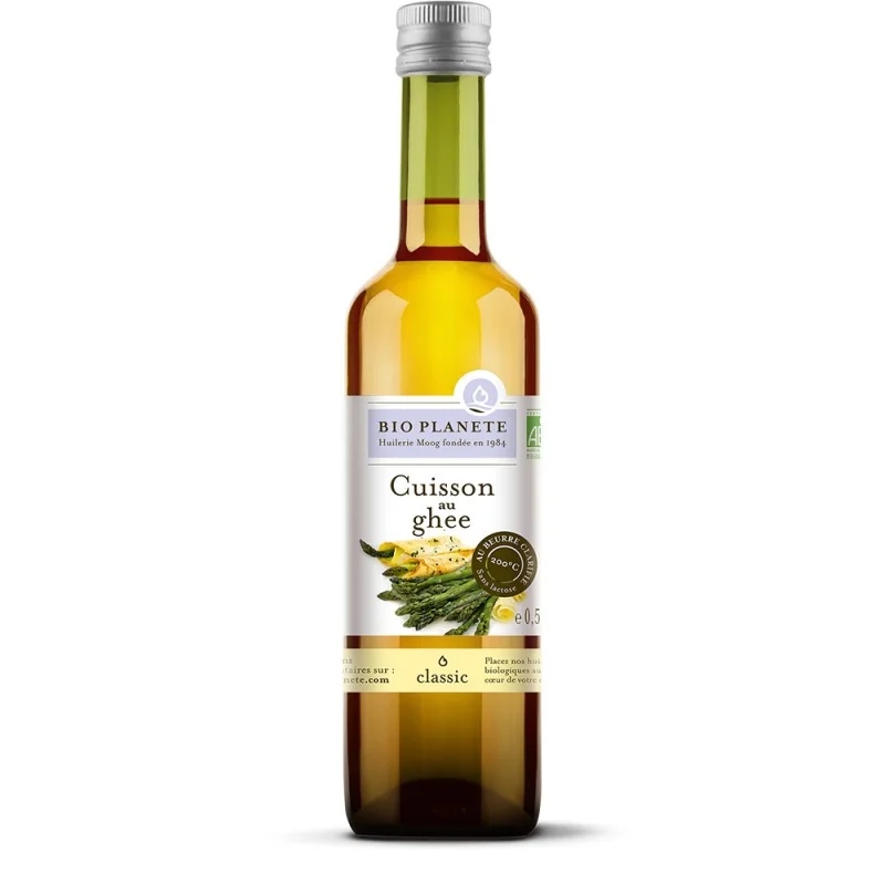 Bio Planète Huile de Cuisson au Ghee 500Ml