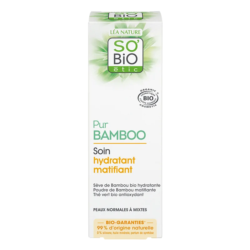 So Bio Soin Hydratant Matifiant Bamboo 50Ml