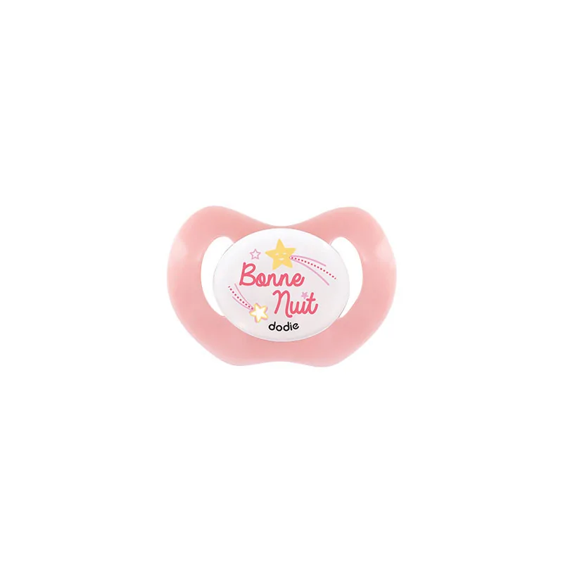 DODIE Sucette Physiologique 0-‐6 Silicone 39 NUIT ETOILE