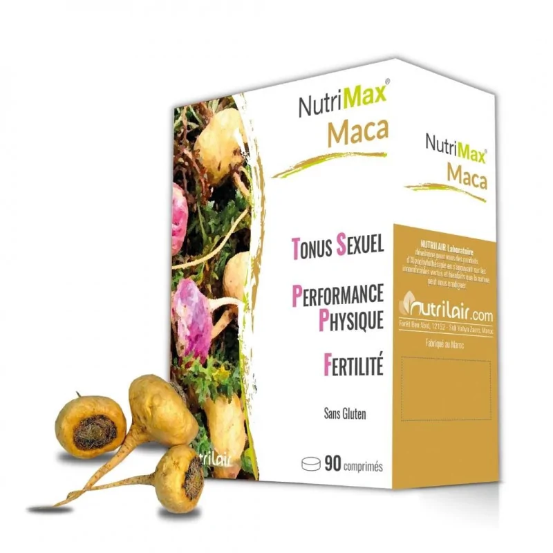 Nutrimax Maca 90 Comprimés