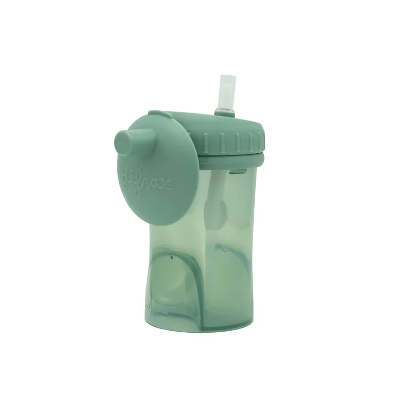 Difrax Gobelet à paille anti fuites 12M+ 250 ml