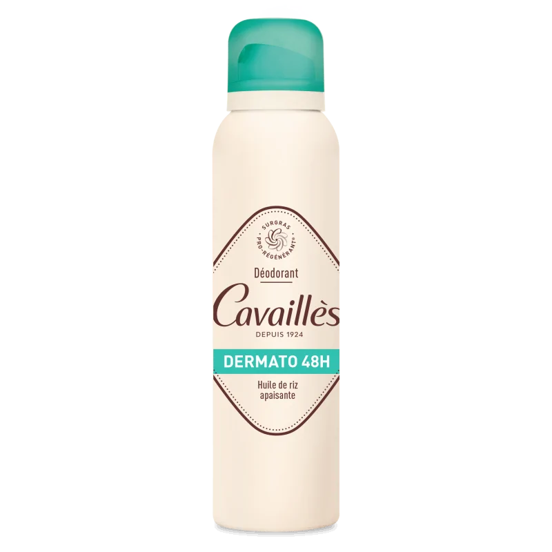 ROGE CAVAILLES DEO SOIN DERMATO 48H SS.SEL ALUM SPRAY 150ML