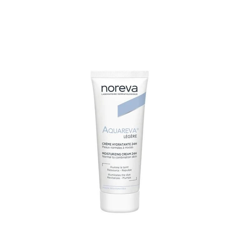 NOREVA AQUAREVA CRÈME HYDRATANTE 24H TEXTURE LÉGÈRE 40ML