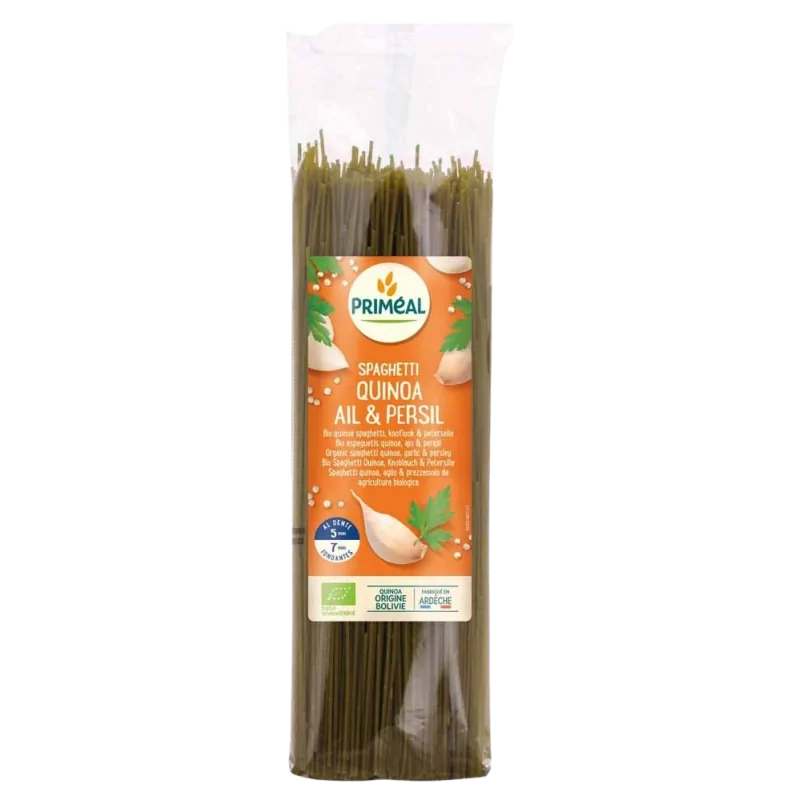 Primeal SPAGHETTI QUINOA AIL ET PERSIL 500 G