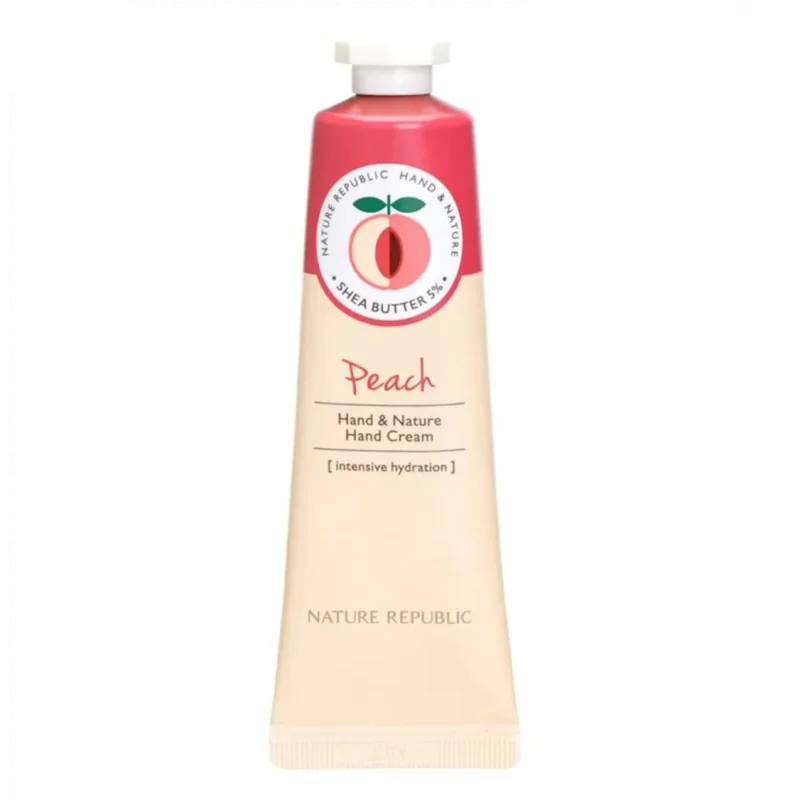 NATURE REPUBLIC HAND & NATURE PEACH HAND CREAM 100 ml