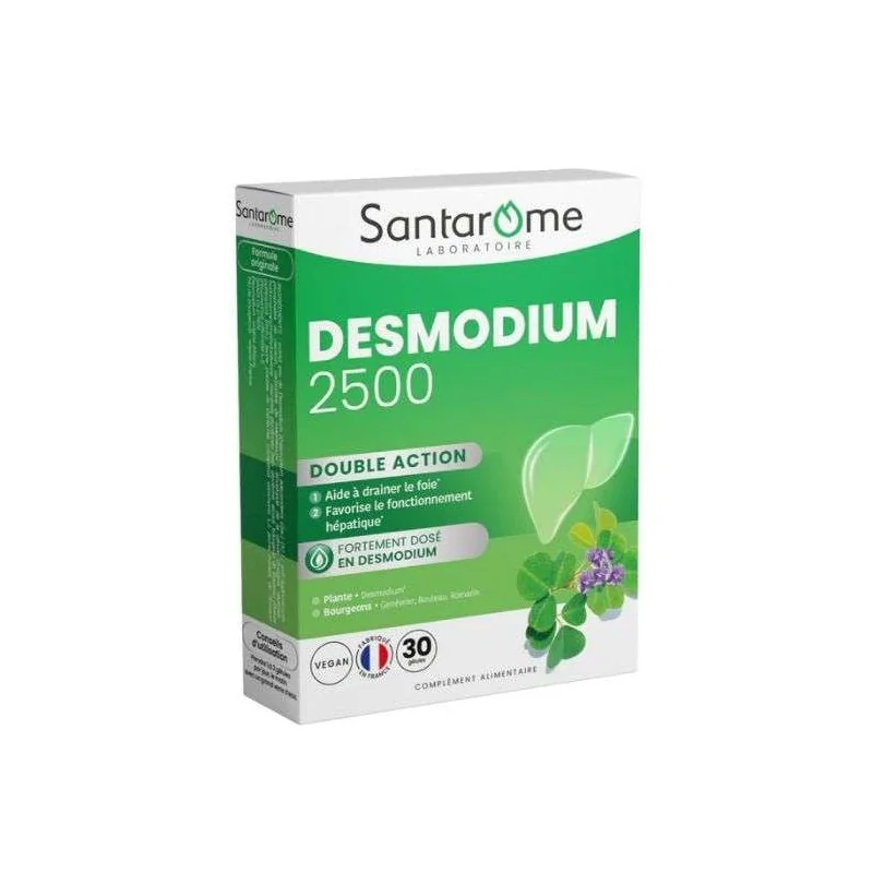 SANTAROME DESMODIUM 2500 30 GELULES