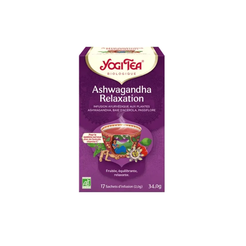 YOGI TEA ASHWAGANDA RELAXATION 17*2G