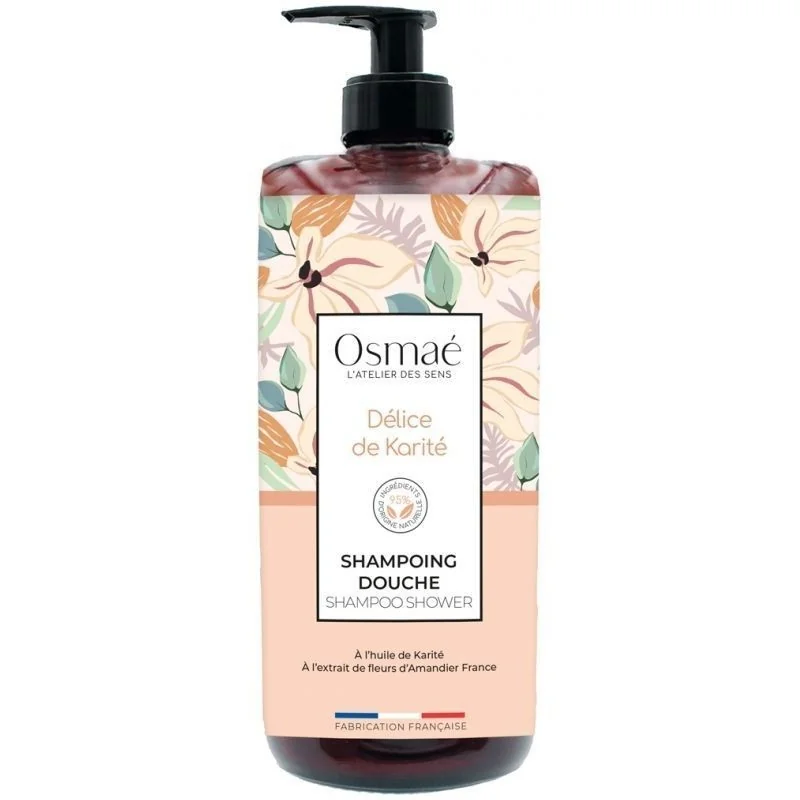 OSMAE Shampoing douche Délice de Karité 1L