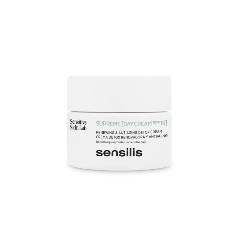 Sensilis Supreme Renewal Detox Day Cream SPF15 50ml